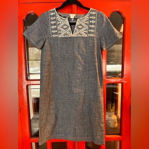 J. Crew chambray dress